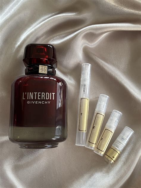 givenchy l'interdit notes|l'interdit Givenchy sample.